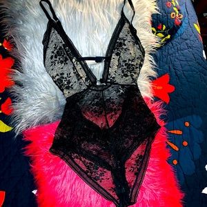 Free People One Piece Lace Lingerie